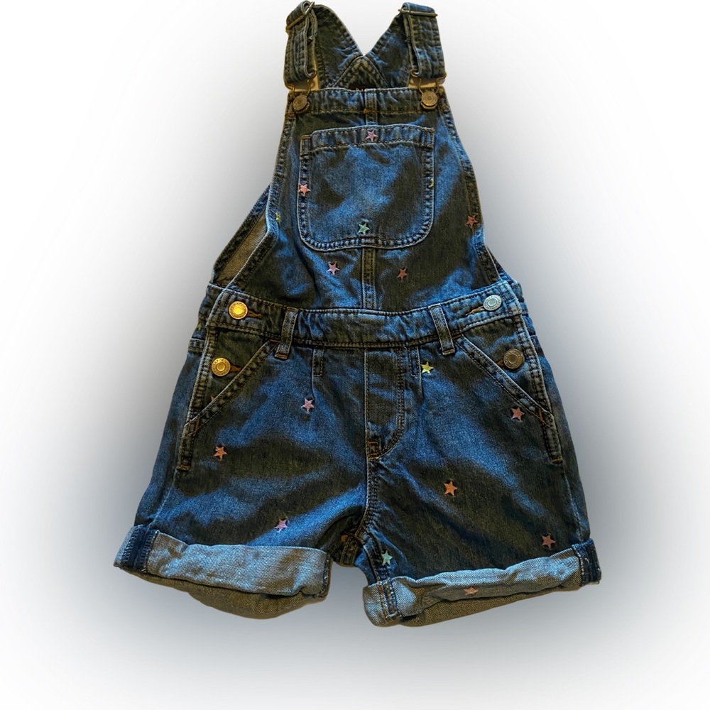 Gap Kids Overalls Jean Shorts